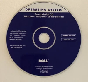 Dell Operating System- Windows XP Professional Reinstallation CD Disc (No key) - Picture 1 of 1