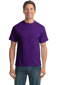 Port & Company PC55T Mens Big & Tall Short Sleeve Core Blend Crew Neck Tee - Picture 1 of 25