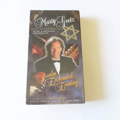 VHS Tape, New SEALED: Marty Goetz Psalm Enchanted Evening Live Concert Messianic Foto 1 de 4