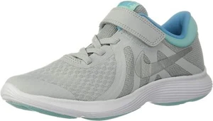 ZAPATILLAS NIKE REVOLUTION 4 (PSV) UNISEX NIÑOS ENTRENADORES PLATA REINO UNIDO 13.5-1 -1.5 -2.5 - Imagen 1 de 7