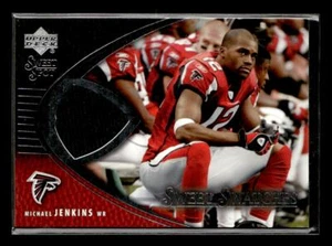2004 Upper Deck Sweet Spot #SW-MJ Michael Jenkins Sweet Swatches - Picture 1 of 2