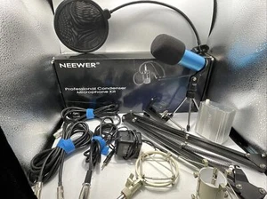 Neewer NW-700 Studio Broadcasting Recording Condenser Microphone Kit Music - Zdjęcie 1 z 21