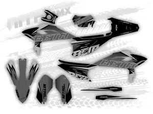 Grafik Set passend Beta RR X-PRO 125 200 250 300 350 390 430 450 2025 Dekor - Picture 1 of 1
