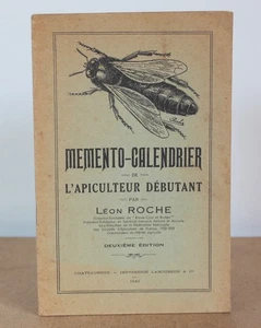 Erinnerungskalender des beginnenden Imkers Léon Roche 1942 - Bild 1 von 6