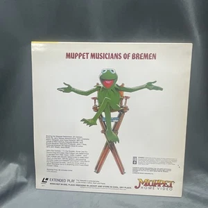 Muppet Musicians of Bremen Laserdisc LD Jim Henson Kermit the Frog Back Cover - Imagen 1 de 14