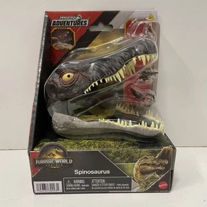 Jurassic World Rebirth Micro Adventure Spielset Spinosaurus Kopf - in der Hand - Bild 1 von 3