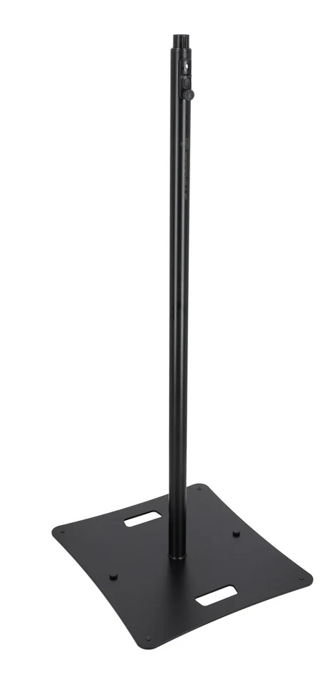 Rockville RLF2 BLACK 10 Foot Solid Base Speaker/Lighting/Projector DJ Stand+Bag - Image 1 of 4