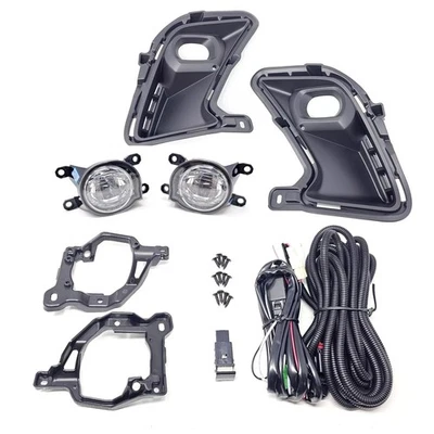 LED Fog Light Kit Bracket Switch Bezel Wire For Toyota Grand Highlander 2024-25 - Image 1 of 4