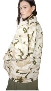 & Other Stories 2 in 1 Desert Camouflage Army Jacket US 6 EUR 36 EUC - Bild 1 von 14