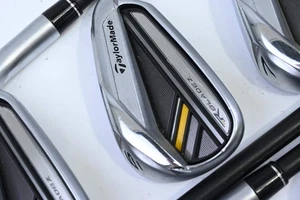 Ladies Taylormade Rocketbladez Irons / 5-PW+SW / Ladies Flex RocketFuel 45 - Picture 1 of 7