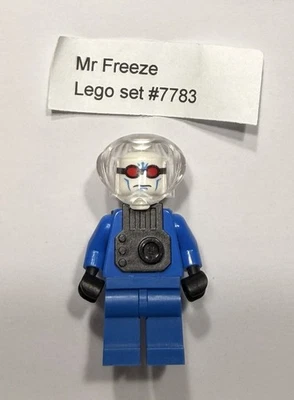 LEGO Mr. Freeze Minifigure - 7884 7783 Batman I DC Batcave Comic Super Heroes - Image 1 of 2