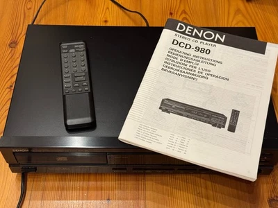 Denon DCD-980 HiFi CD-Player mit Fernbedienung und Anleitung - Bild 1 von 4