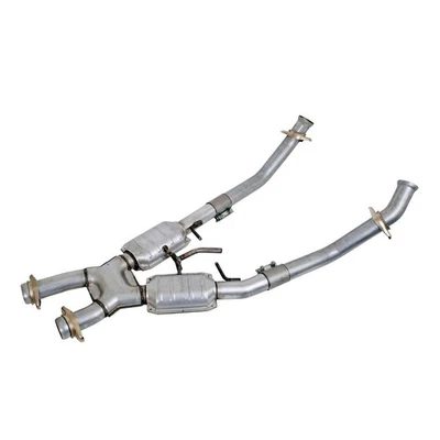 BBK Exhaust Pipe - Fits: 1986-1993 Ford Mustang 1986-1993 MUSTANG 5.0 2.5 FULL X - Image 1 of 4