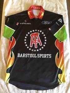2020 Simpson CLINT BOWYER #14 Barstool Sports Dragon Pit Crew Team Medium Shirt - Picture 1 of 5