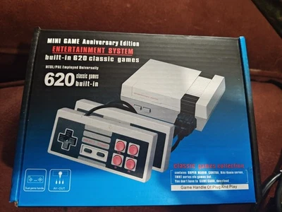 Compact Mini Game Console With 620 Classic Games for Endless Retro Fun Gaming  - Image 1 of 4