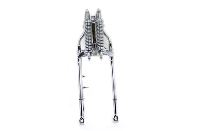 V-Twin 24-1651 Chrome Springer Suspension Fork Leg Assembly Harley Softail FXST - Изображение 1 из 4
