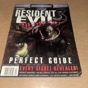 Official Versus Books Resident Evil 3 Nemesis Perfect Guide Strategy No Poster - Picture 1 of 6