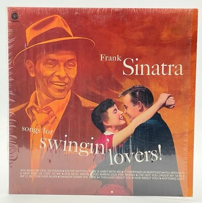 FRANK SINATRA SONGS FOR SWINGIN LOVERS 12" VINYL LP RECORD VG+ SHRINK CAPITOL - Image 1 of 3