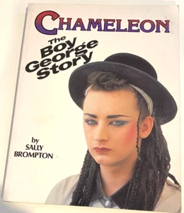 BOY GEORGE *RARE HARD BOOK ' CHAMELEON The Boy George Story ' 1984 VGC+ - Picture 1 of 5