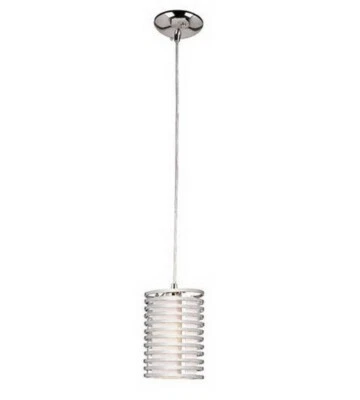Avenue 1 Light Polished Chrome Mini Pendant Ceiling Light $303 - Image 1 of 3