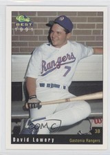 1991 Classic Best Gastonia Rangers David Lowery Dave Lowery #18