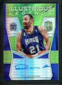2018-19 VLADE DIVAC 49/49 AUTO PANINI SPECTRA HYPER ILLUSTRIOUS LEGENDS - Picture 1 of 2