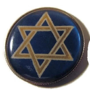 MARCADOR DE PELOTAS DE GOLF ESTRELLA JUDÍA DE DAVID COIN QUARTERS - Imagen 1 de 1