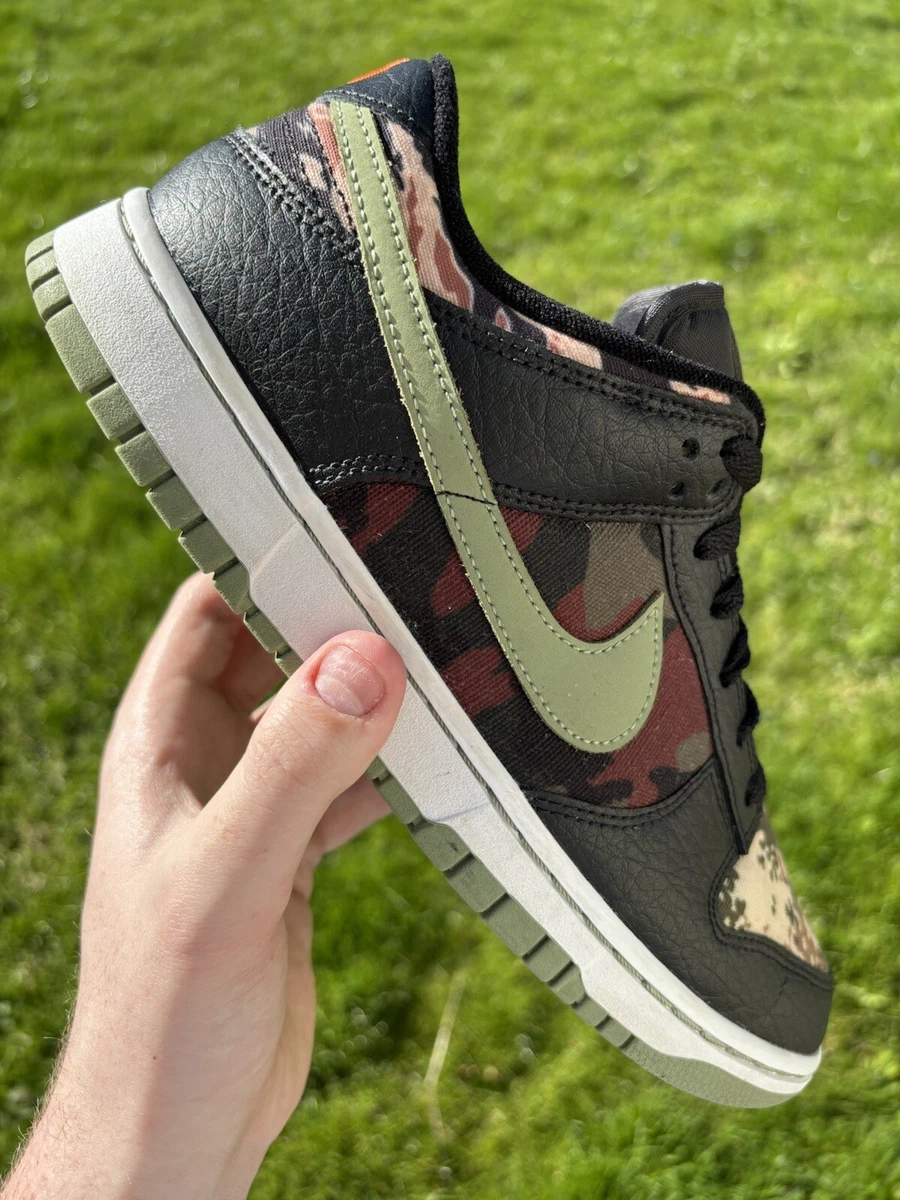 Nike Dunk SE Low Black Multi-Camo for Sale | Authenticity