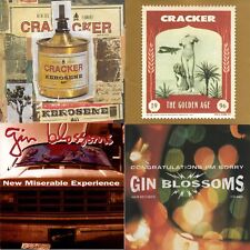 CRACKER / THE GIN BLOSSOMS *  4-CD Lot  * FREE SHIPPING!!