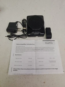 N74 Black Voice Amplifier Microphone Speaker 📦 - Picture 1 of 3