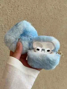 Elegante funda suave acogedora de felpa para AirPods Ombre para AirPods 1 2 Pro - Imagen 1 de 3