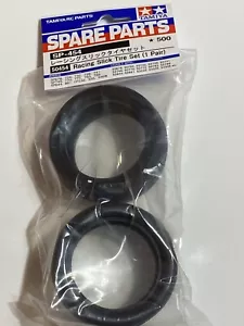 Tamiya 50454 Rennreifen Slick Reifen Set 1 Paar Ersatzteile 1/10 RC Neu in Verpackung - Bild 1 von 5