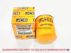 JCB BACKHOE - GENUINE JCB TRANSMISSION FILTER ( 581/M8564 581/R2034 581/R5206) - Picture 1 of 15