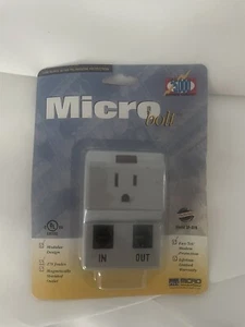 Micro Innovations Power Protection  270 Joules Phone Line Protection Lifetime Wa - Picture 1 of 5