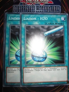YU-GI-OH! COM PLAYSET (LOT DE 2) LIAISON H2O LEDU-FR051 MINT EDITION 1 FRANCAIS - Picture 1 of 1