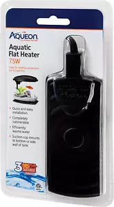 Aqueon Mini Flat Submersible Aquarium Heater, 7.5 Watts, for 2.5 to 5 Gallon Tan - Picture 1 of 12