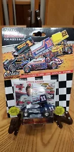 RENNMEISTER 1993 STEVE KINSER OUTLAW SPRINTAUTO MIT SAMMLERKARTE/STÄNDER - Bild 1 von 6