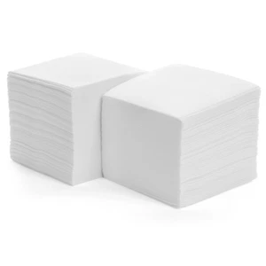 1000 x White Napkins Wholesale Mini Square 1Ply Party Napkin Serviettes Pub Club - Picture 1 of 8