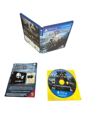 Sony PlayStation 4 PS4 CIB Completo Testado God of War 2018 BL - Imagem 1 de 3