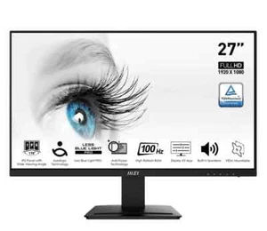 MSI PRO MP273A Monitor 27 Zoll Display 1920 x 1080 (FullHD) Bildschirm IPS LED - Bild 1 von 8