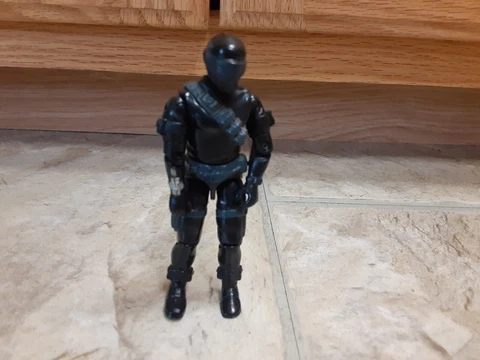 GI Joe 1985 Snake Eyes Action Figure Cover