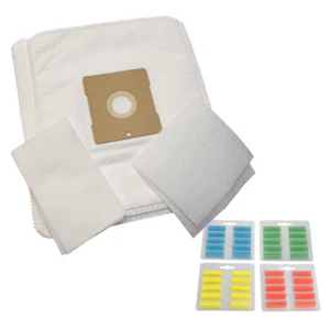10 bolsas de filtro adecuadas para bolsas de aspiradora Privileg 886.409, 889.909, 963.045 - Imagen 1 de 6