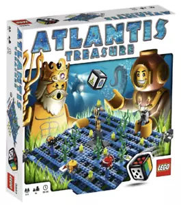 LEGO Spiele: Atlantis Treasure (3851) - Neu, versiegelte Tüten in offener Verpackung - Bild 1 von 3
