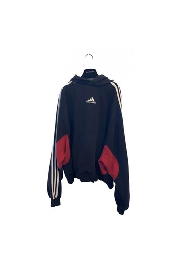 Felpa con cappuccio Balenciaga x Adidas nuova con etichetta mai indossata taglia XS