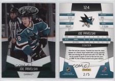 2010-11 Certified Platinum Emerald /5 Joe Pavelski #124
