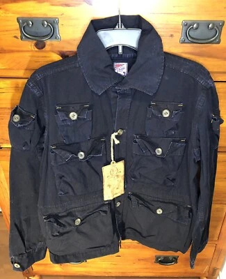 Chaqueta PRPS Militar Envejecida Rara Hecha en Japón 🇯🇵 Talla Mediana Nueva Foto 1 de 4