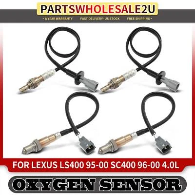 Sensor de oxígeno 4 O2 para Lexus LS400 1995-2000 SC400 1996-00 4,0 L aguas arriba y aguas abajo Foto 1 de 4