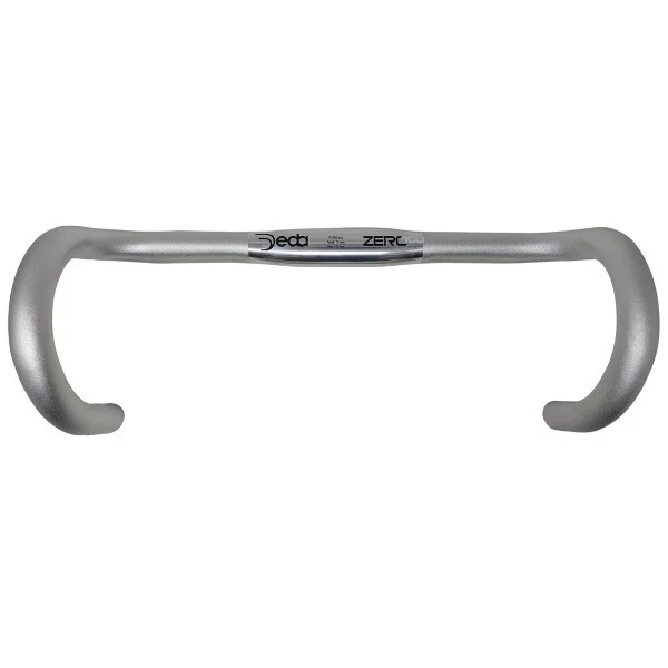 New Deda Elementi Zero100 Classic Road Handlebar 40cm 31.7mm Silver Alloy - Image 1 of 1