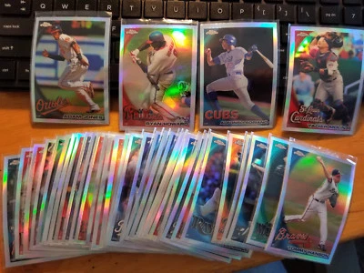 2010 Topps Chrome Refractors, X-Fractors you pick choice - Image 1 of 2