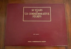 50 Years Of US Commemorative Stamps 1939-1988 In 3 Ring Binder - Picture 1 of 20